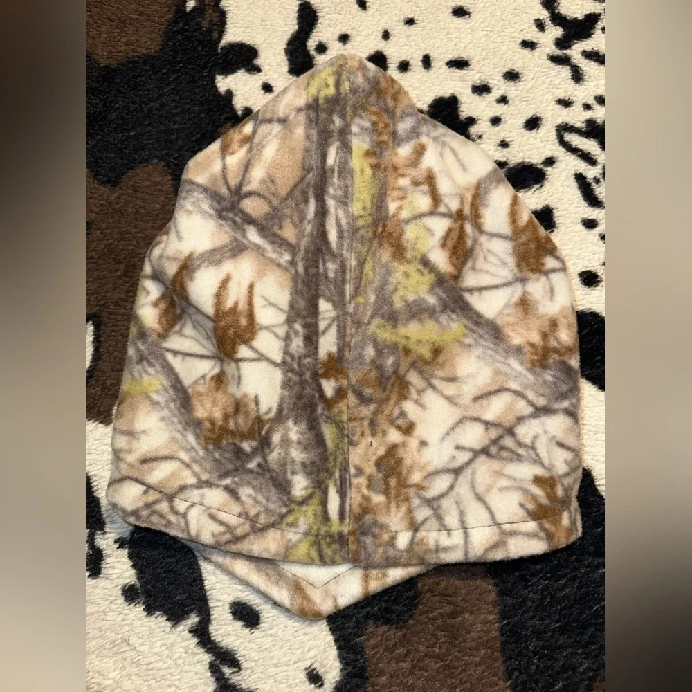 Mens Camoflauge fleece winter face mask